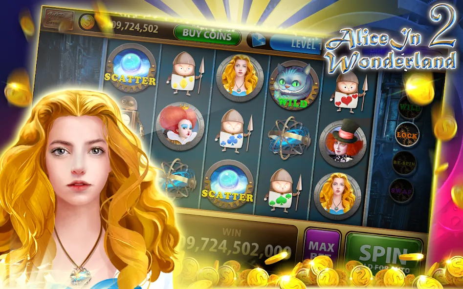 Big Win - Slots Casino™ (Биг Вин) МОД/Взлом [Деньги, Монеты и Меню MOD] Screenshot 4