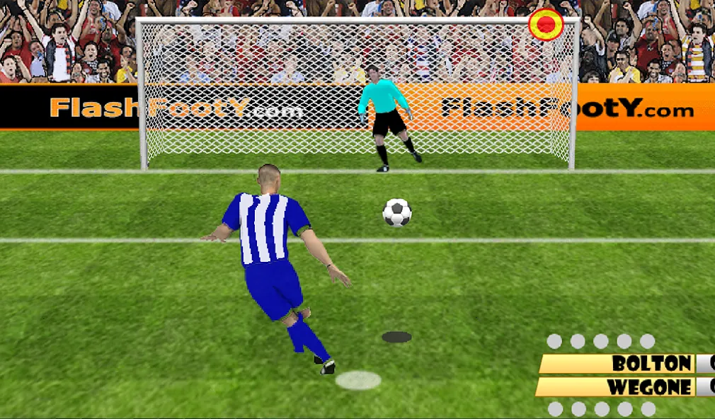 Penalty Shooters Football Game МОД/Взлом [Деньги, Монеты и Меню MOD] Screenshot 1