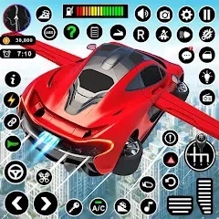 Скачать Flying Car Robot Shooting Game Взлом (много денег) на Андроид бесплатно