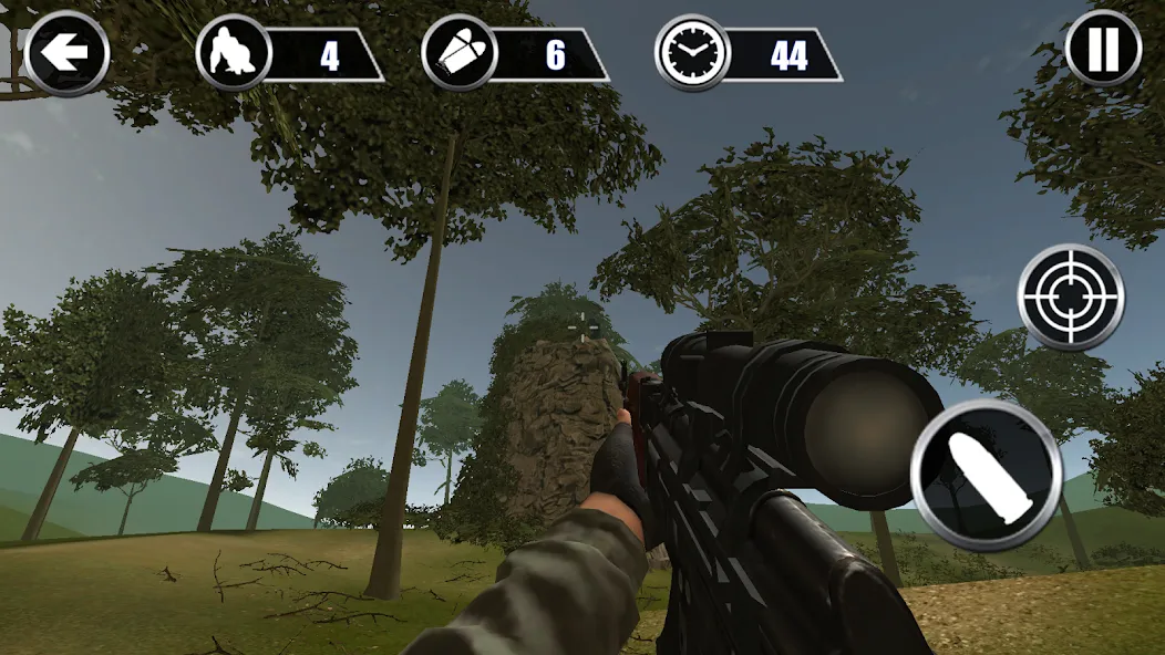 Gorilla Hunter: Hunting games (Горилла Хантер) МОД/Взлом [Много денег, Монет и Все открыто] Screenshot 5
