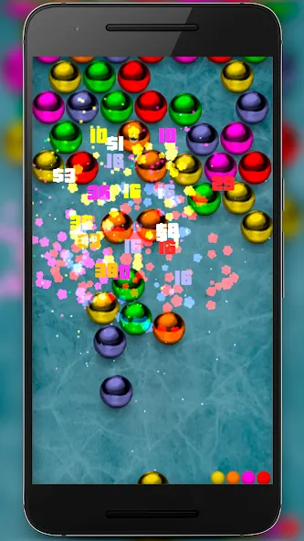 Magnetic balls bubble shoot МОД/Взлом [Бесконечные деньги, Монеты и Мега MOD] Screenshot 2