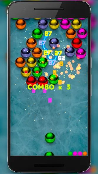Magnetic balls bubble shoot МОД/Взлом [Бесконечные деньги, Монеты и Мега MOD] Screenshot 4