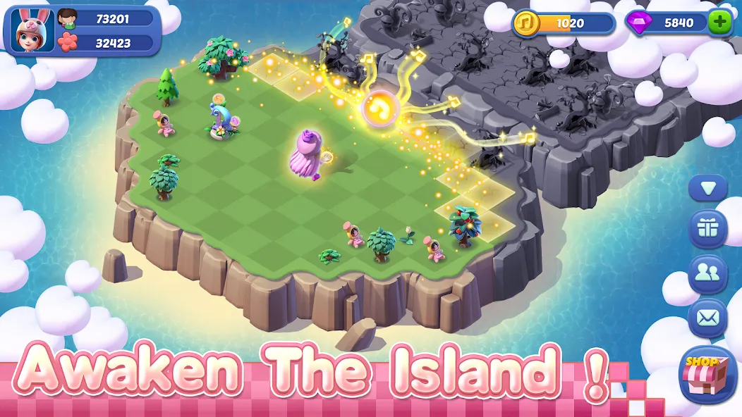 Mergical-Fun Match Island Game (Мерджикал) МОД/Взлом [Много монет, Открытые уровни и Мега MOD] Screenshot 5