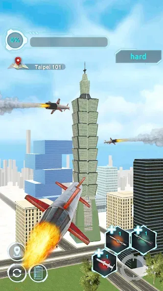 City Demolish: Rocket Smash! (Сити Демолиш) МОД/Взлом [Много монет, Открытые уровни и Мега MOD] Screenshot 2