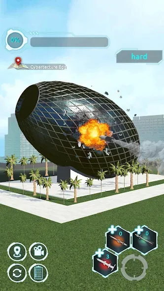 City Demolish: Rocket Smash! (Сити Демолиш) МОД/Взлом [Много монет, Открытые уровни и Мега MOD] Screenshot 3