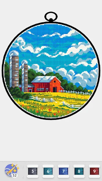 Cross Stitch Club (Кросс Стич Клуб) МОД/Взлом [Бесконечные деньги, Монеты и Мега MOD] Screenshot 2