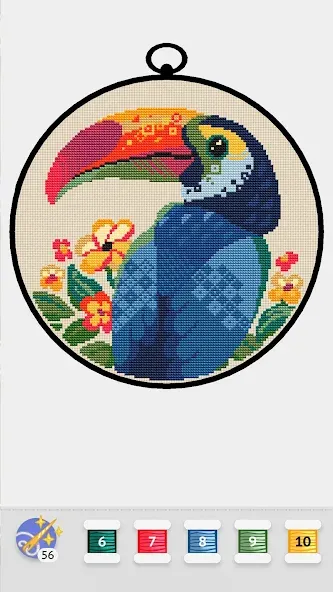 Cross Stitch Club (Кросс Стич Клуб) МОД/Взлом [Бесконечные деньги, Монеты и Мега MOD] Screenshot 4