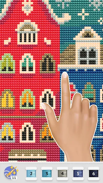 Cross Stitch Club (Кросс Стич Клуб) МОД/Взлом [Бесконечные деньги, Монеты и Мега MOD] Screenshot 5