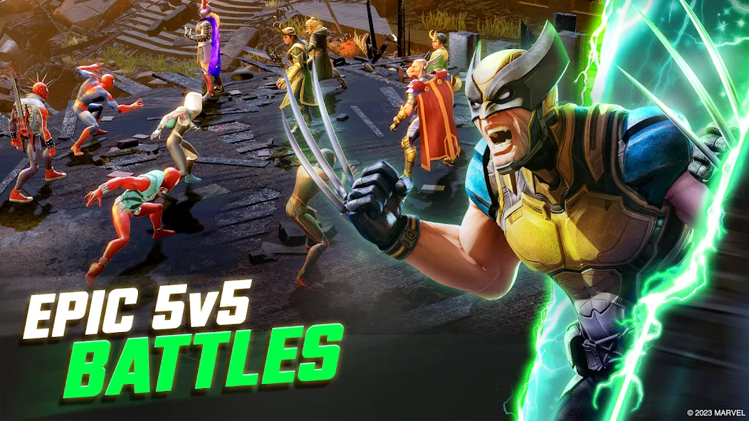 MARVEL Strike Force: Squad RPG (Марвел Страйк Форс) МОД/Взлом [Много денег, Монет и Все открыто] Screenshot 3