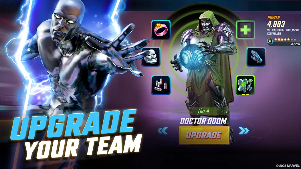 MARVEL Strike Force: Squad RPG (Марвел Страйк Форс) МОД/Взлом [Много денег, Монет и Все открыто] Screenshot 5