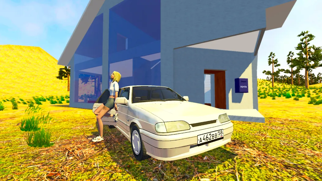 VAZ Driving Simulator: LADA МОД/Взлом [Деньги, Монеты и Меню MOD] Screenshot 1
