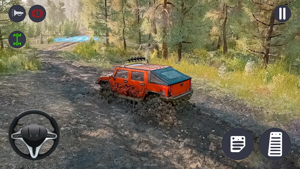 4x4 Jeep Offroad Car Driving (Джип Оффроуд Автомобиль Вождения) МОД/Взлом [Много денег, Монет и Все открыто] Screenshot 4
