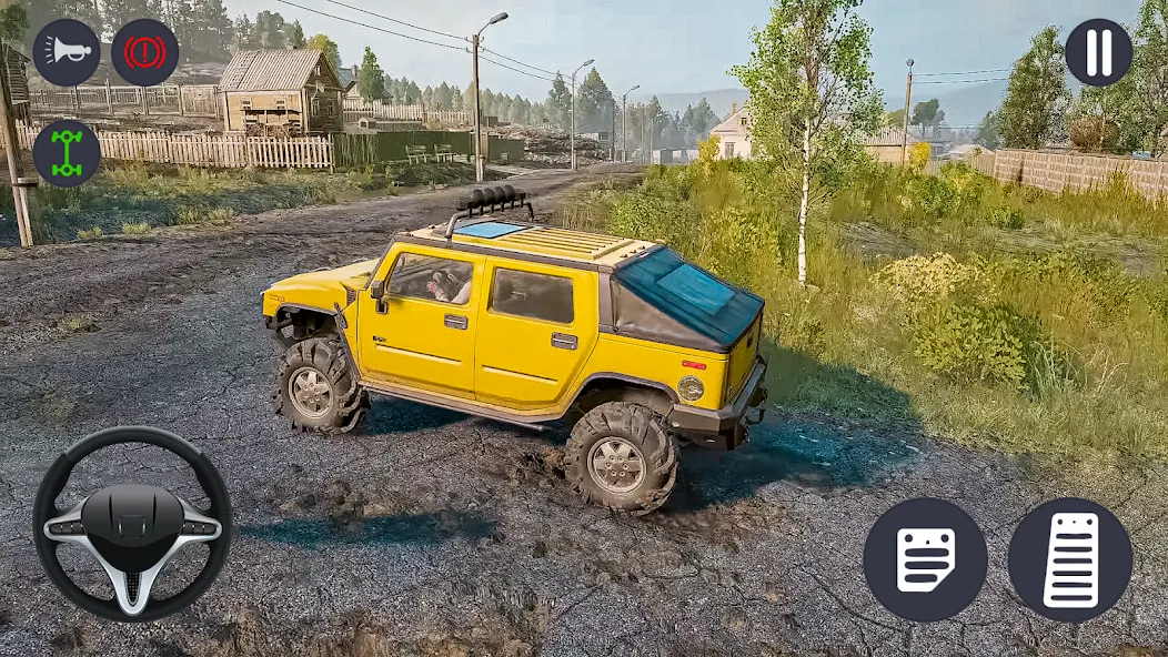 4x4 Jeep Offroad Car Driving (Джип Оффроуд Автомобиль Вождения) МОД/Взлом [Много денег, Монет и Все открыто] Screenshot 5