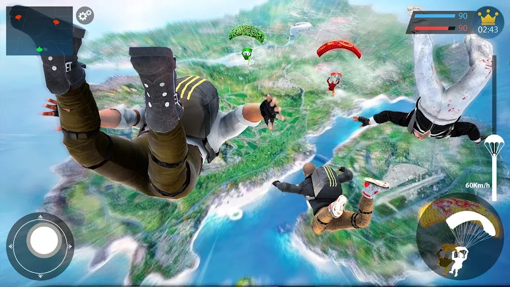 Commando Gun Shooting Games 3D МОД/Взлом [Бесконечные деньги, Монеты и Мега MOD] Screenshot 1