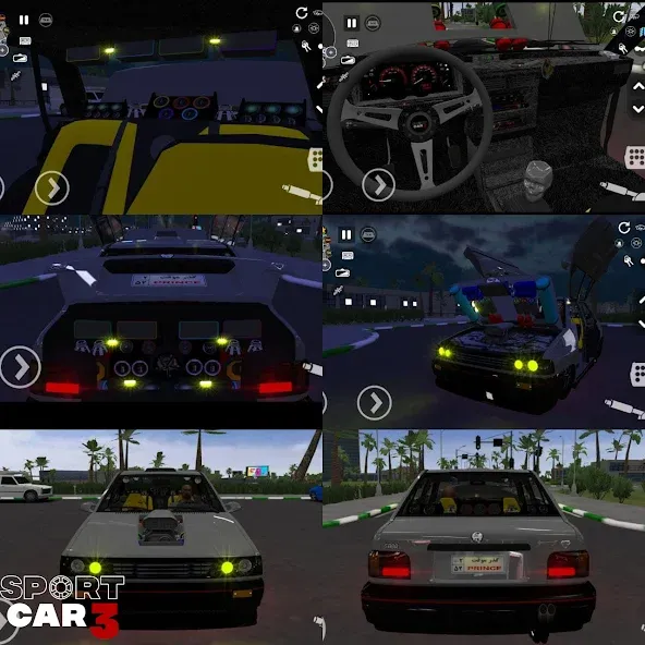 Sport car 3 : Taxi & Police - (Спорткар 3) МОД/Взлом [Бесконечные деньги, Монеты и Мега MOD] Screenshot 3
