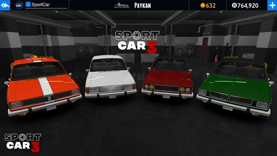 Sport car 3 : Taxi & Police - (Спорткар 3) МОД/Взлом [Бесконечные деньги, Монеты и Мега MOD] Screenshot 4