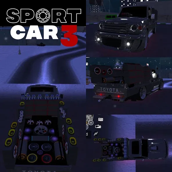 Sport car 3 : Taxi & Police - (Спорткар 3) МОД/Взлом [Бесконечные деньги, Монеты и Мега MOD] Screenshot 5