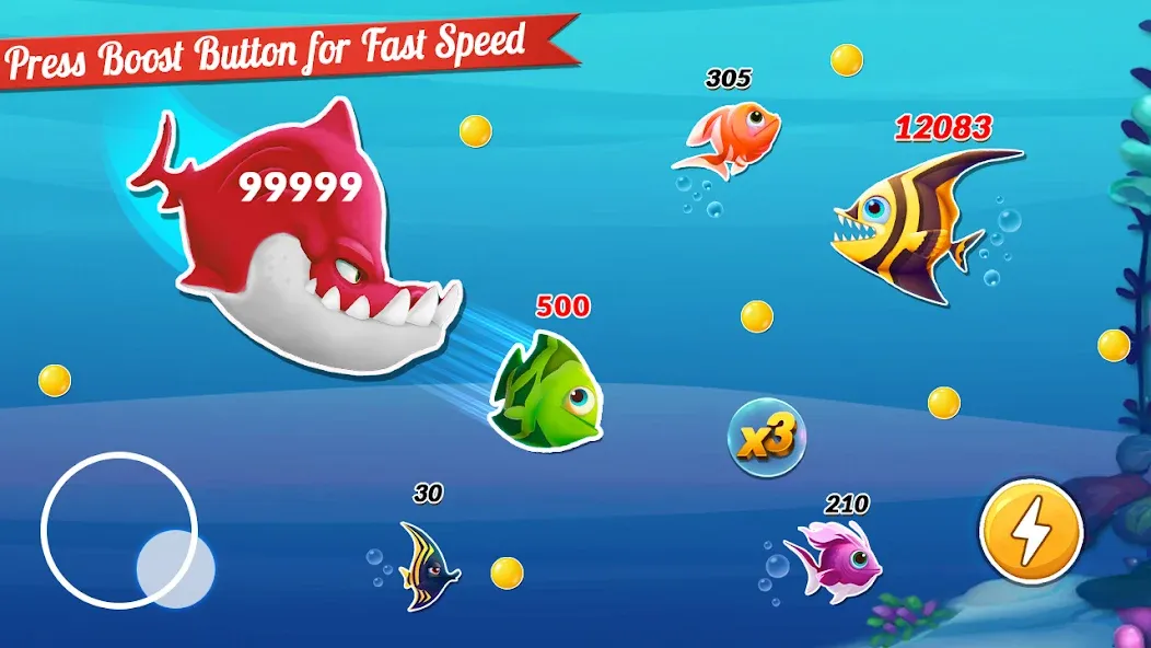 Fish.IO Fish Games Shark Games (Фиш Ай О Фиш Геймс Шарк Геймс) МОД/Взлом [Много денег, Монет и Все открыто] Screenshot 1
