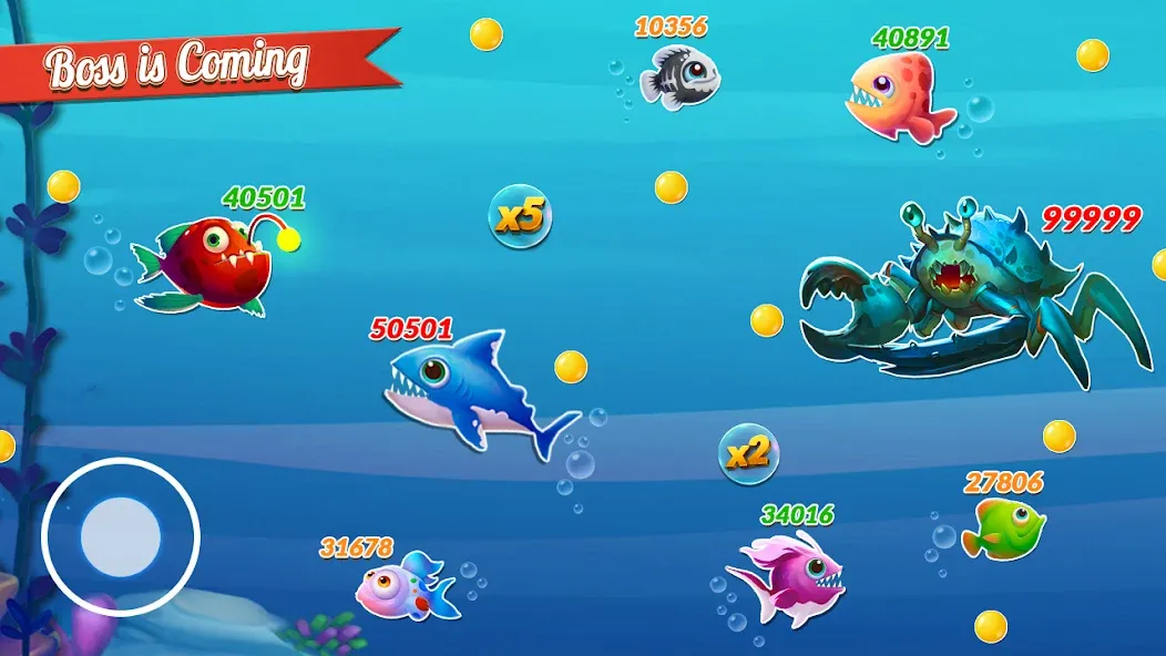Fish.IO Fish Games Shark Games (Фиш Ай О Фиш Геймс Шарк Геймс) МОД/Взлом [Много денег, Монет и Все открыто] Screenshot 3
