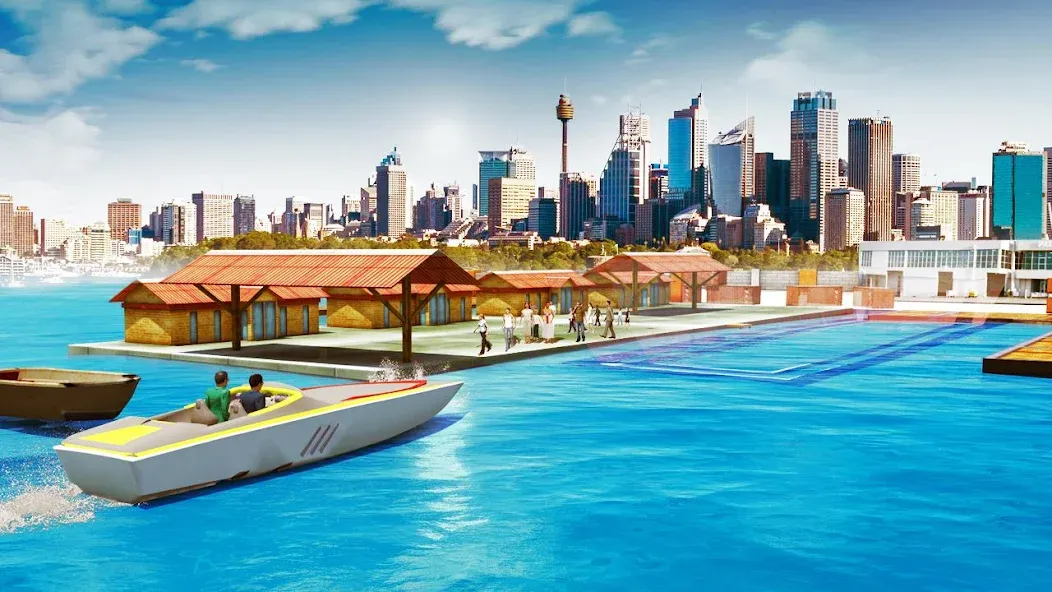 Boat Simulator Games (Боат Симулятор Геймс) МОД/Взлом [Бесконечные деньги, Монеты и Мега MOD] Screenshot 3