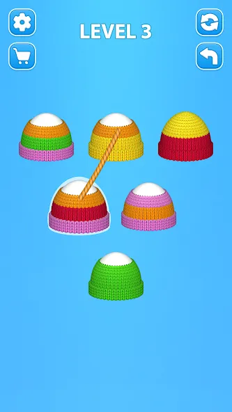Cozy Knitting: Sorting games (Кози Ниттинг) МОД/Взлом [Много денег, Монет и Все открыто] Screenshot 1
