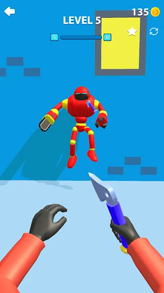 Gun Master 3D - Shoot 'Em Down (Ган Мастер 3Д) МОД/Взлом [Деньги, Монеты и Меню MOD] Screenshot 3
