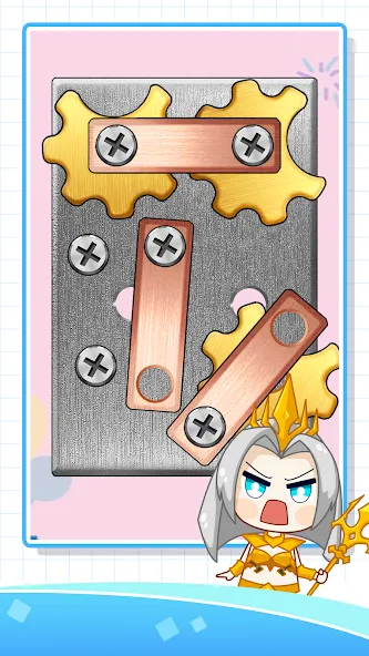 X-ヒーロー：ビス打ちの達人！ МОД/Взлом [Много монет, Открытые уровни и Мега MOD] Screenshot 3