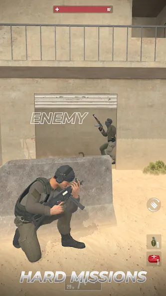 Shoot Out: Gun Shooting Games (Шут Ит) МОД/Взлом [Деньги, Монеты и Меню MOD] Screenshot 2