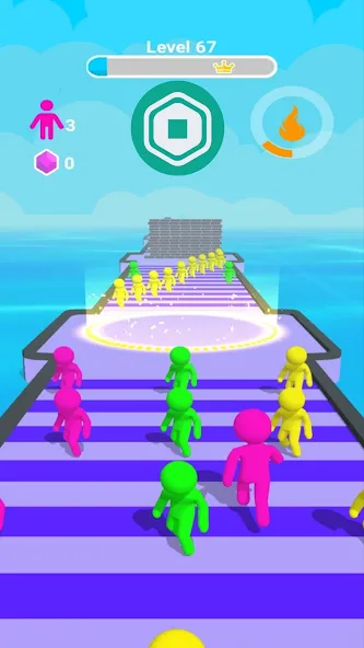 Robux Loto Run (Робукс Лото Ран) МОД/Взлом [Много денег, Монет и Все открыто] Screenshot 3