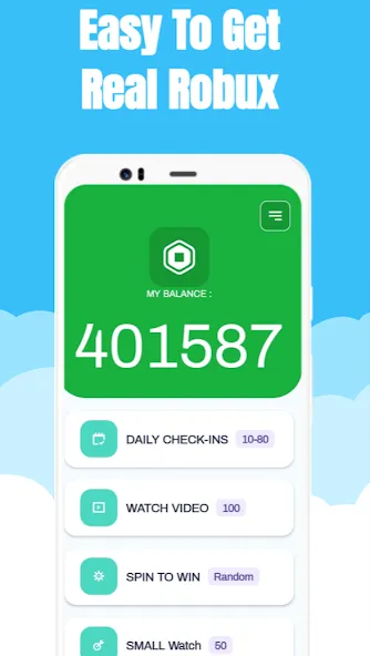 Robux Spin (Рбк Спин) МОД/Взлом [Много монет, Открытые уровни и Мега MOD] Screenshot 1