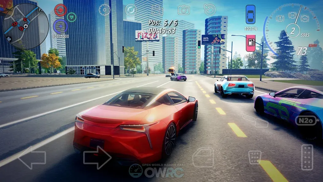OWRC: Open World Racing Cars (ОВРК ) МОД/Взлом [Много денег, Монет и Все открыто] Screenshot 1