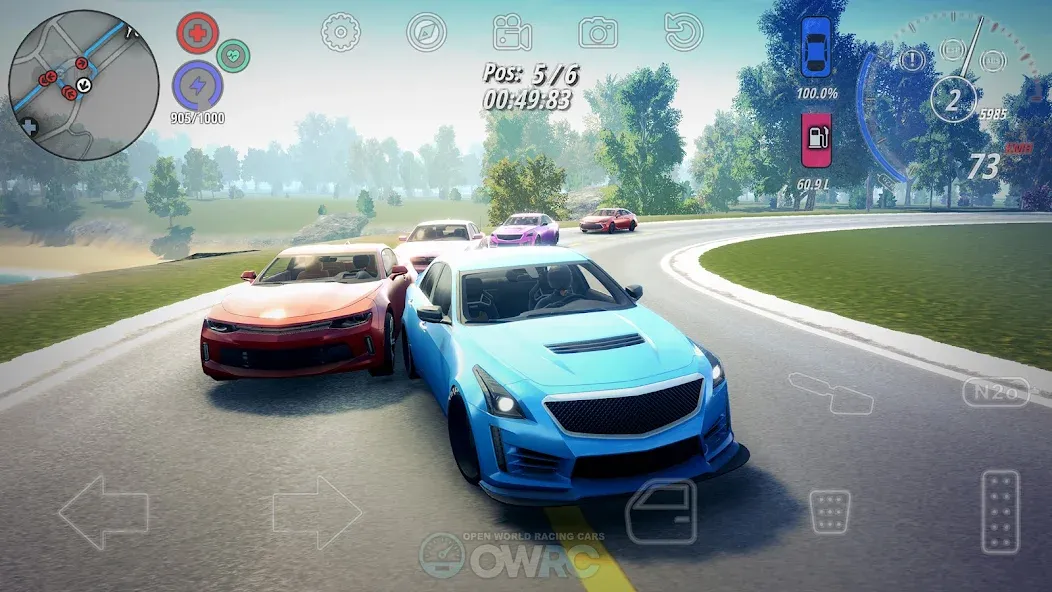 OWRC: Open World Racing Cars (ОВРК ) МОД/Взлом [Много денег, Монет и Все открыто] Screenshot 5