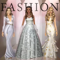 Скачать взломанную Fashion Empire - Dressup Sim на Андроид (Много денег и алмазов)