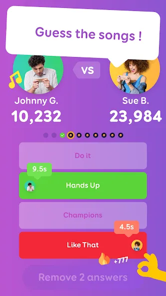 SongPop® - Guess The Song (СонгПоп) МОД/Взлом [Много монет, Открытые уровни и Мега MOD] Screenshot 1