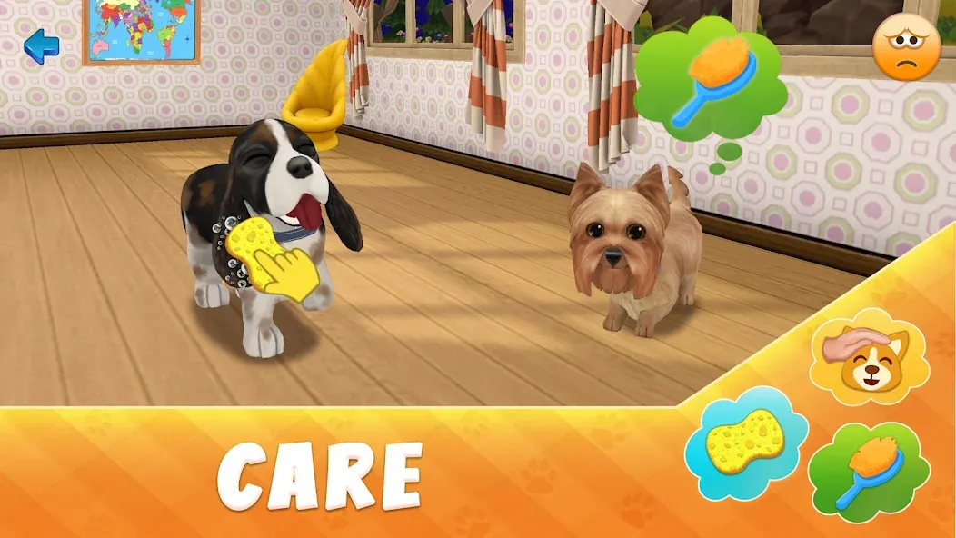 Dog Town: Puppy Pet Shop Games (Догтаун) МОД/Взлом [Много денег, Монет и Все открыто] Screenshot 4