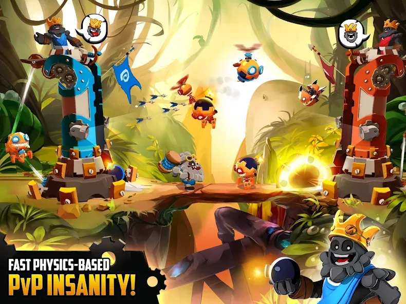 Badland Brawl (Бэдлэнд Броул) МОД/Взлом [Меню, Бесконечные монеты и Открытые уровни] Screenshot 1