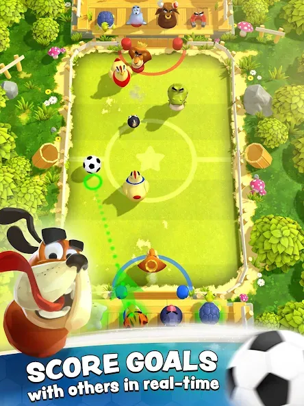 Rumble Stars Football (Рамбл Старс) МОД/Взлом [Много денег, Монет и Все открыто] Screenshot 1