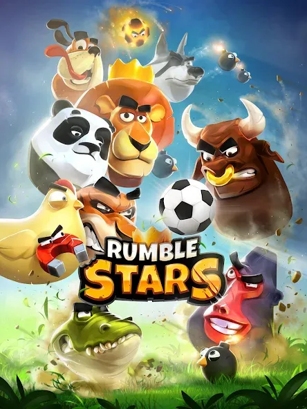 Rumble Stars Football (Рамбл Старс) МОД/Взлом [Много денег, Монет и Все открыто] Screenshot 5