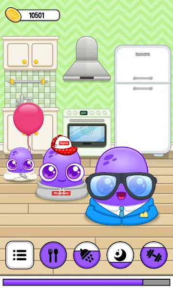 Moy 6 the Virtual Pet Game (Мой 6) МОД/Взлом [Меню, Бесконечные монеты и Открытые уровни] Screenshot 2