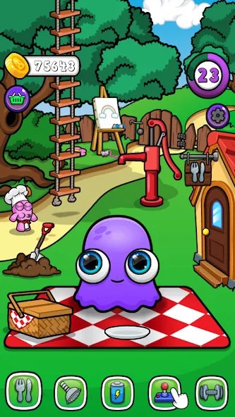 Moy 7 - Virtual Pet Game МОД/Взлом [Много монет, Открытые уровни и Мега MOD] Screenshot 1