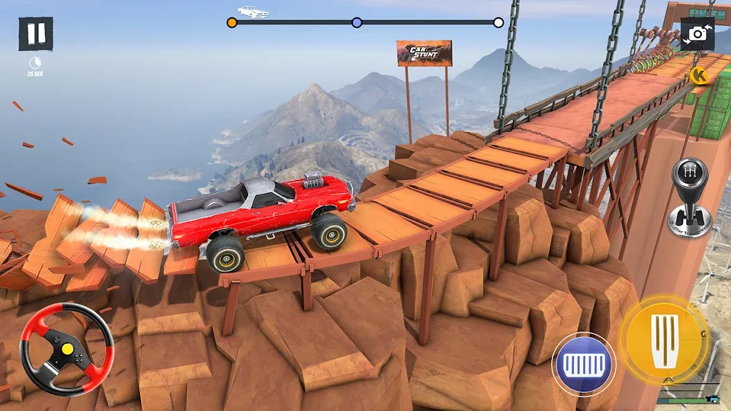 Car Stunt Games 3D Car Games МОД/Взлом [Много монет, Открытые уровни и Мега MOD] Screenshot 2