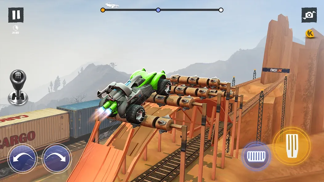 Car Stunt Games 3D Car Games МОД/Взлом [Много монет, Открытые уровни и Мега MOD] Screenshot 4
