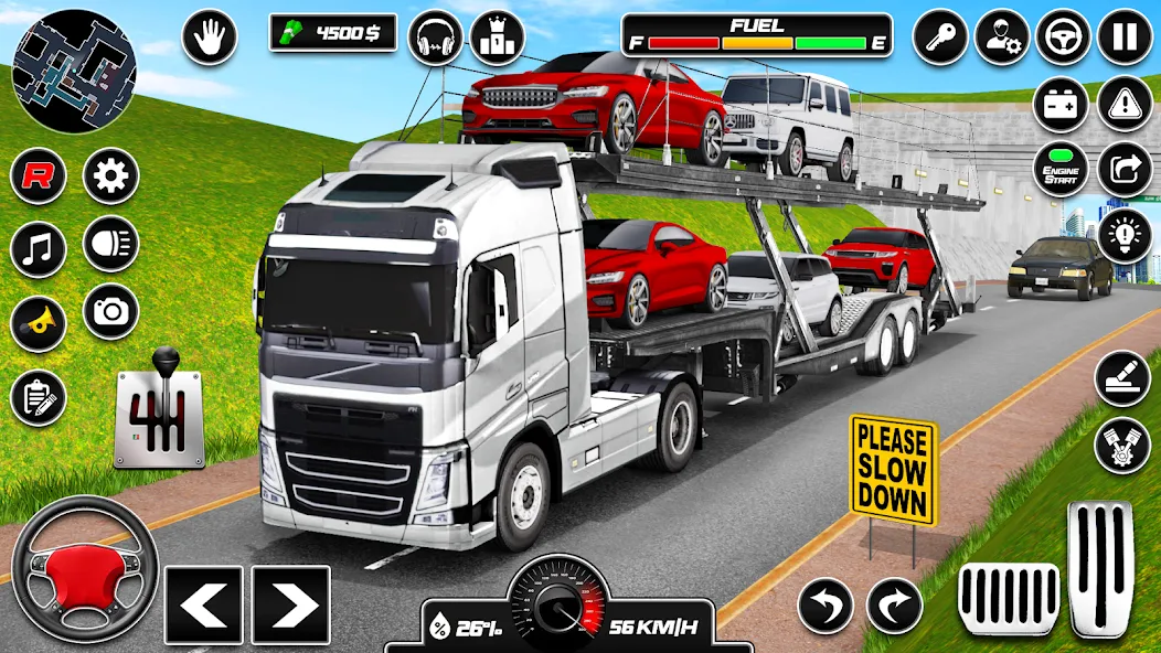 Car Transporter 3d:Truck Games МОД/Взлом [Бесконечные деньги, Монеты и Мега MOD] Screenshot 1