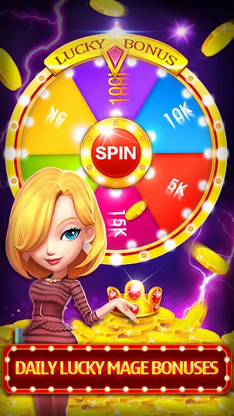 Slots (Слоты) МОД/Взлом [Много монет, Открытые уровни и Мега MOD] Screenshot 5