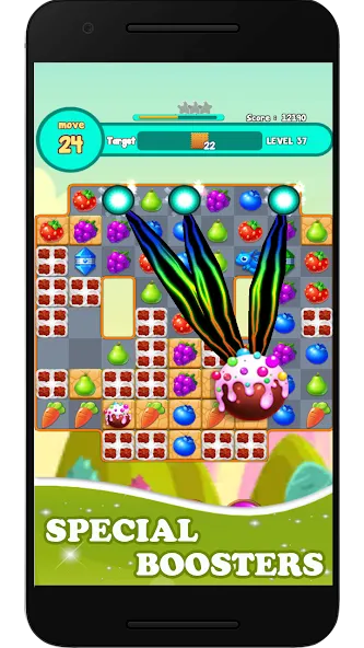 Fruits Mania 2024 (Фрутс Мания 2023) МОД/Взлом [Много монет, Открытые уровни и Мега MOD] Screenshot 3