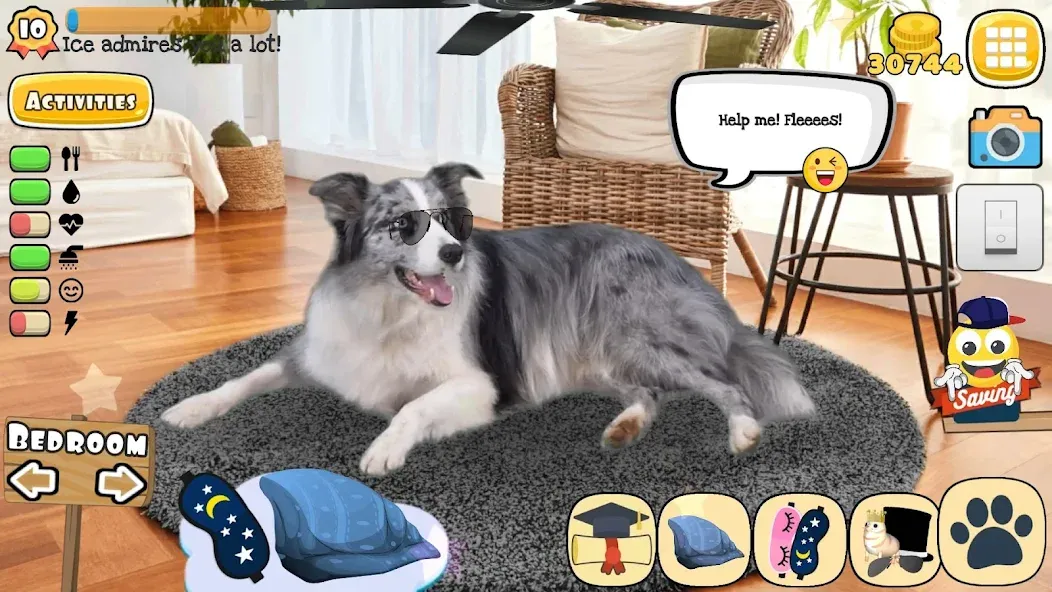 Adopt a pet : Corgi Games (Риал Петс бай Фруви) МОД/Взлом [Деньги, Монеты и Меню MOD] Screenshot 5