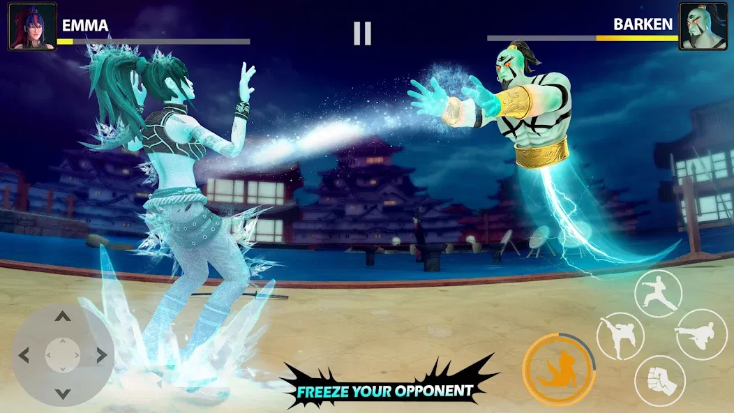 Ninja Clash: Karate Fighters (Ниндзя Мастер) МОД/Взлом [Бесконечные деньги, Монеты и Мега MOD] Screenshot 3
