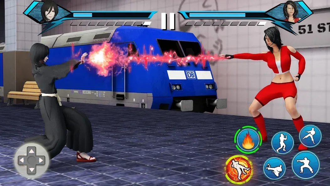 Karate King Kung Fu Fight Game (Карате Кинг Кунгфу Игра боя) МОД/Взлом [Много монет, Открытые уровни и Мега MOD] Screenshot 3