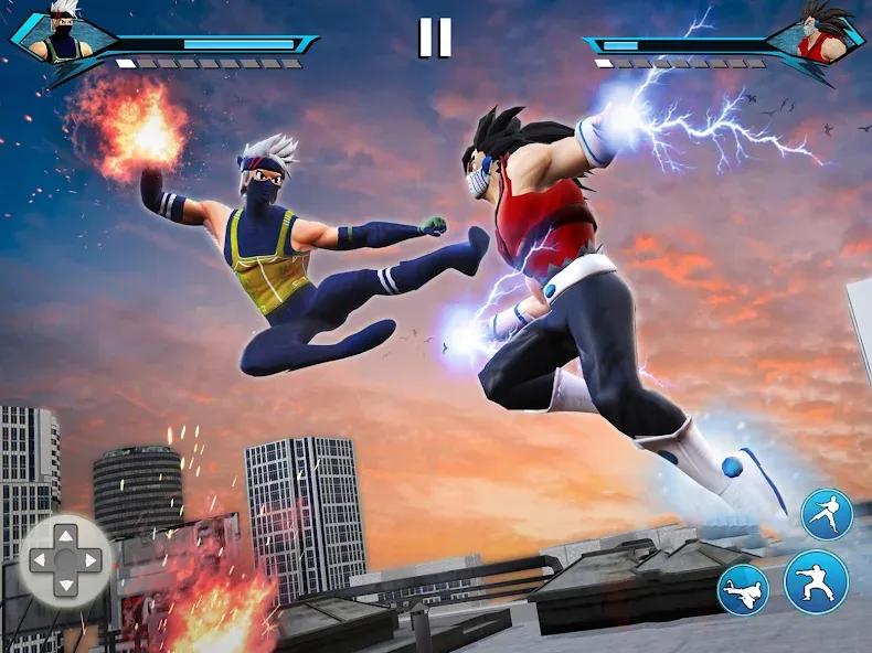 Karate King Kung Fu Fight Game (Карате Кинг Кунгфу Игра боя) МОД/Взлом [Много монет, Открытые уровни и Мега MOD] Screenshot 5