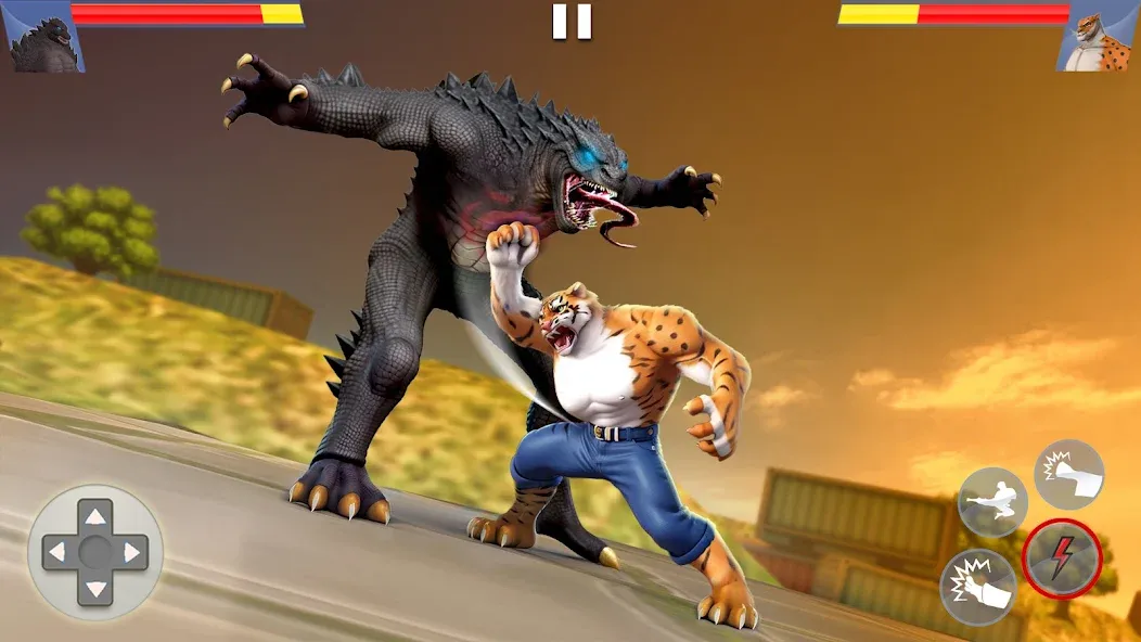 Kung Fu Animal: Fighting Games (Кунгфу животное) МОД/Взлом [Много денег, Монет и Все открыто] Screenshot 1